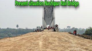 Present Situation of Nashipur-Azimganj Railway bridge