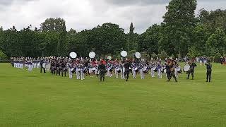 Display Drumband Gita Dirgantara @PrambananTemple