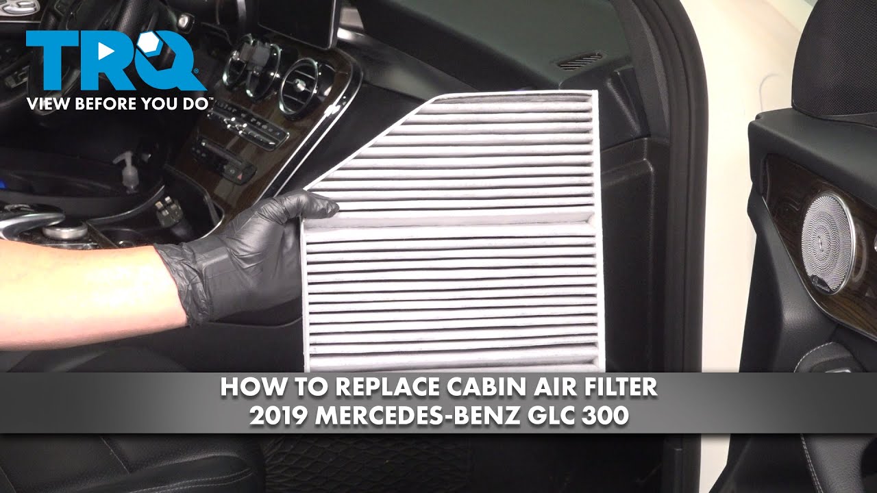 How To Replace Cabin Air Filter 2016 2022 Mercedes Benz Glc300 1a Auto