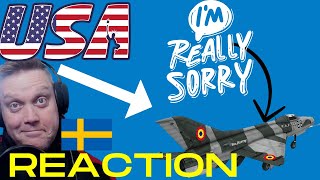 A Swede reacts to: America Obliterates Half North Vietnam's MiG 21! in 13 min!! A FAT reaction