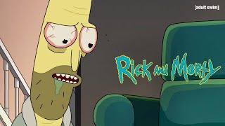 Rick and Morty | S7E1 Cold Open: Mr. Poopybutthole Overstays His Welcome | adult swim
