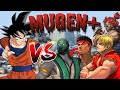 Goku VS Chameleon Ryu Ken Akuma MUGE+