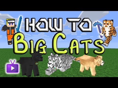 Minecraft How To: Mo' Creatures - Taming Big Cats Minecraft How To: Mo' Creatures - Taming Big Cats