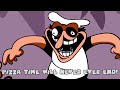 Pizza Time Never Ends WITH LYRICS By RecD - Fake Peppino Pizza Tower Cover