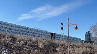 CN Manifest Trains Passing The Forks, (4/14/2024)