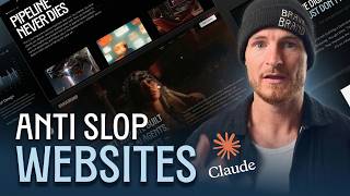 I Built an Anti-Slop Website With Claude Code in 21 Minutes (Part 1)