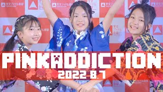 【Pink Addiction 2022 8.7 ダンチャレ Rino・MIO・梨花】Rinoプチインタビュー \u0026 FIX Ver.映像付『Heart shaker/Twice』他 東京アイドル劇場