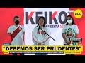 Keiko Fujimori sobre resultados a boca de urna: “Es fundamental mantener la prudencia”