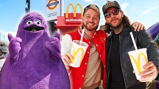 Sam Thompson And Pete Wicks Celebrate McDonalds 50th UK Birthday