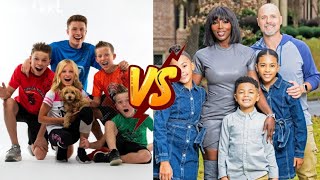 Ninja Kidz TV Family Vs McClure Twins Family || Real name and age 2025