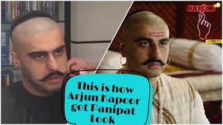 This is how Arjun Kapoor got Panipat Look |Arjun Kapoor  making of Sadashiv Rao Bhau for Panipat