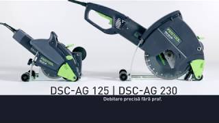 Sistem de tăiere cu disc diamantat | DSC-AG 125 | DSC-AG 230 - Festool (RO)