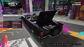 GTA Online : Benny's Vapid Peyote Garage Options Summer DLC