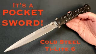 Cold Steel Ti-Lite 6 Inch Folding Knife Review