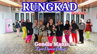 RUNGKAD line dance Choreographed by@bambangsatiyawan9498 / 💃by Gendis Manis LDG