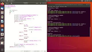 How to write Menu Driven C Program|Template