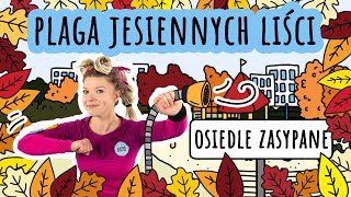 Zasypane osiedle Krokieta - plaga jesiennych liści🍁