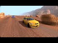 beamng drive cars not meant to be racing on the long bumpy desert road will anyone make it