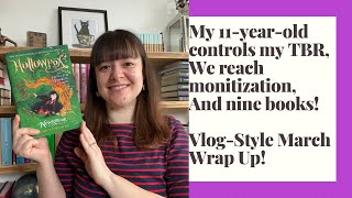 VLOG-STYLE MARCH 2021 WRAP UP! - What Victoria Read - Booktube