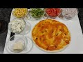 ચીઝી વેજ પિત્ઝા રેસિપી vegetables pizza recipe in gujarati language वेज पिज़्ज़ा रेसिपी