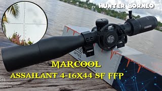 UNBOXING \u0026 REVIEW TELESCOPE MARCOOL 4-16X44 SF FFP