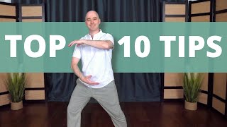 Tai Chi for Balance LIVE | Top 10 Tips for Beginners