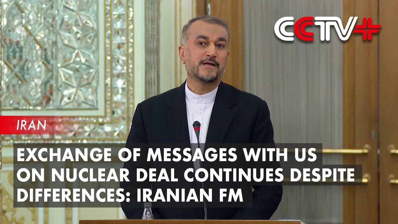 Exchange Of Messages With US On Nuclear Deal Continues Despite ...