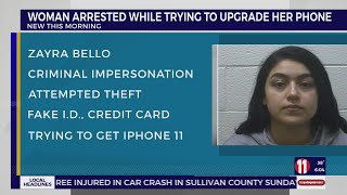 JCPD: North Carolina woman caught trying to upgrade iPhone at Johnson City Verizon store