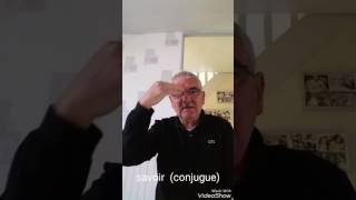 La langue des signes  (savoir ,conjugué )