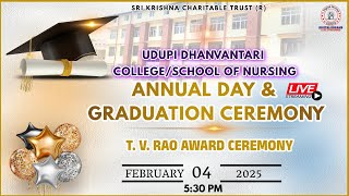 🎓 Annual Day \u0026 Graduation Ceremony | Udupi Dhanvantari College of Nursing | 04.02.2025 🎉