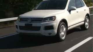 2012 Volkswagen Touareg - Drive Time Review with Steve Hammes | TestDriveNow