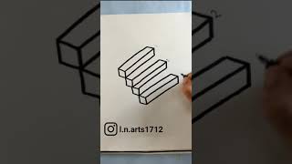 How to draw illusion easily #shorts #viral