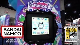 Tamagotchi Booth Tour - Bandai Namco Toys \u0026 Collectibles America at SDCC 2023