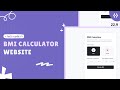 Build a BMI Calculator Project | HTML CSS JavaScript Projects for Beginners 2025