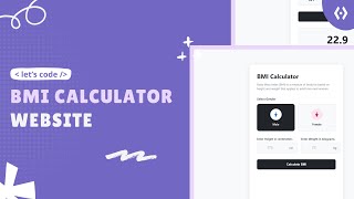 Build a BMI Calculator Project | HTML CSS JavaScript Projects for Beginners 2025