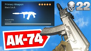 the AK74u in WARZONE?! BEST AK74u CLASS SETUP! 22 KILL GAMEPLAY! (MODERN WARFARE WARZONE)