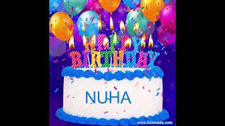 Nuha Happy Birthday Song'' Happy Birthday to you'' nuha