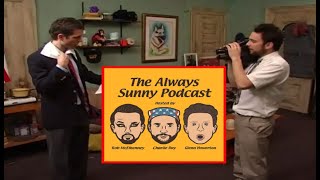 Dennis reading Charlie's campaign speech was NOT scripted