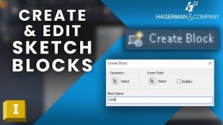 Sketch Blocks in Autodesk Inventor