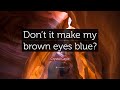 Don't It Make Your Brown Eyes Blue - Coaching & Playalong