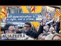 🇪🇸 Spain: Protest in Barcelona against Catalan separatists' trial | Al Jazeera English