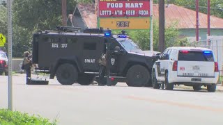 Bexar County SWAT team responding to situation on the east side of San Antonio