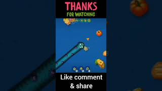 worms zone epic slither snake best gameplay || #shortvideo #shorts #short  #youtubeshorts||WZ g@ming
