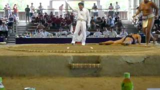 2009西学生体重別135キロ以上決勝