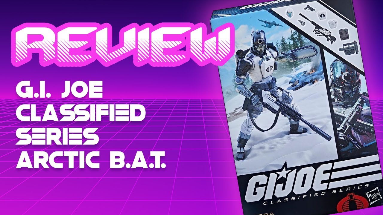 G.I. JOE Classified Series Arctic B.A.T. Review - YouTube