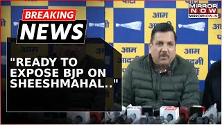 Breaking News | 'Ready To Expose BJP On Seeshmahal'; AAP's Sanjay Singh Ahead Of Delhi Elections