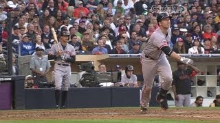 SF@SD: Posey slaps an RBI double to right in third