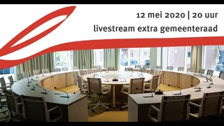 Livestream extra gemeenteraad | 12 mei 2020