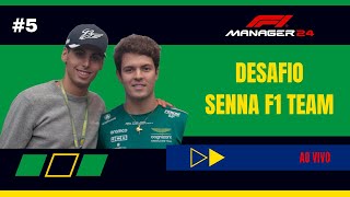 F1 Manager 24 AO VIVO: DESAFIO DOS INSCRITOS - SENNA F1 TEAM DRUGOVICH E BORTOLETO