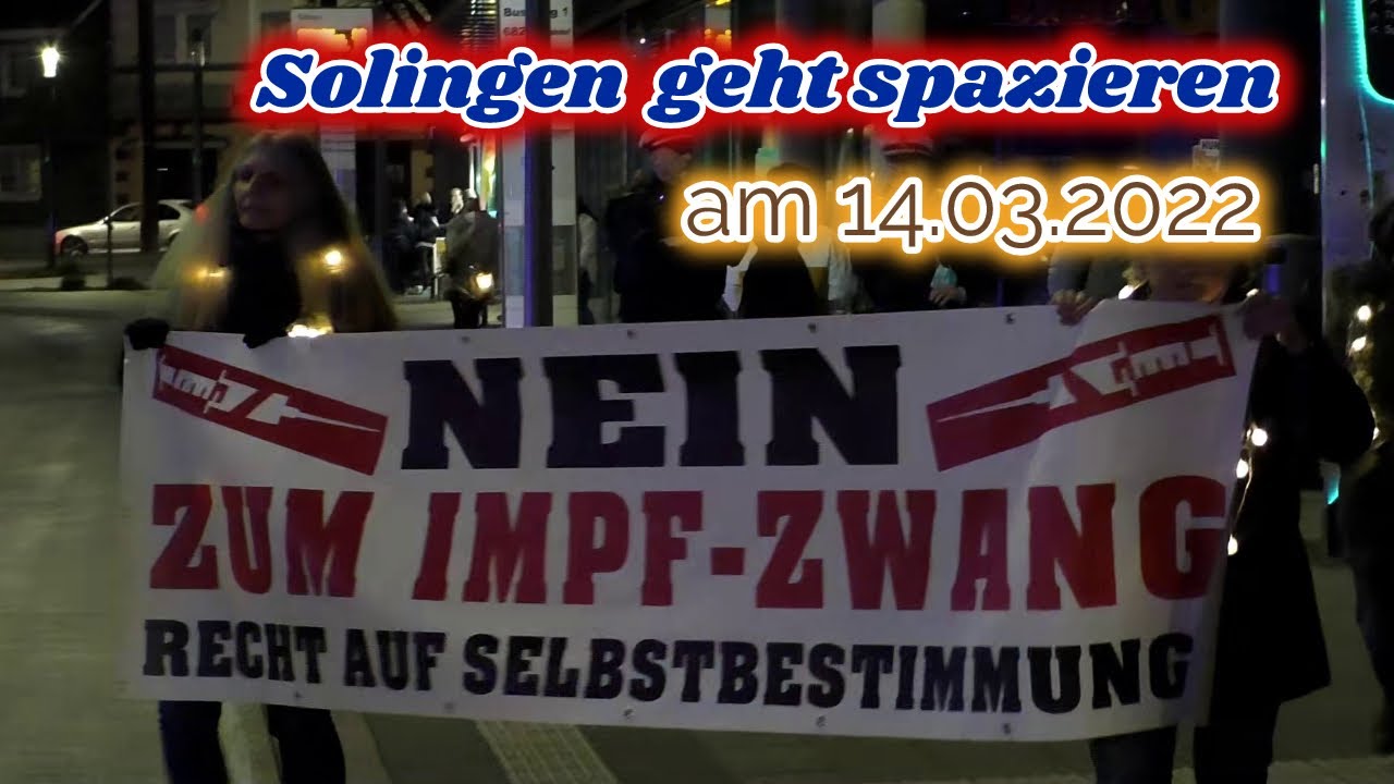 Solingen Geht Spazieren Am 14.03.2022 - YouTube